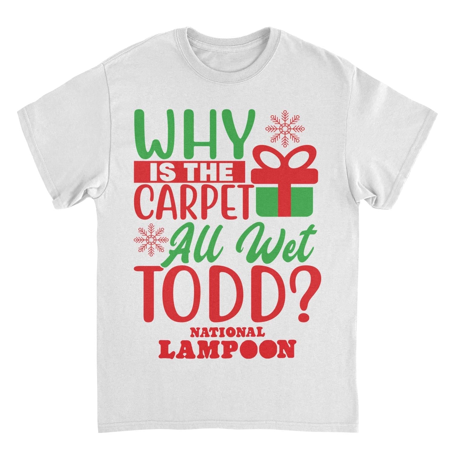 National Lampoon's Christmas Vacation Wet Carpet T-Shirt – Squatch