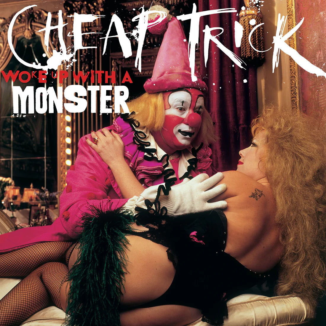 Cheap Trick Woke Up With A Monster Lサイズ CHEAP TRICK- WOKE UP WITH A MONSTER (IEX COLORED LP) – Squatch In