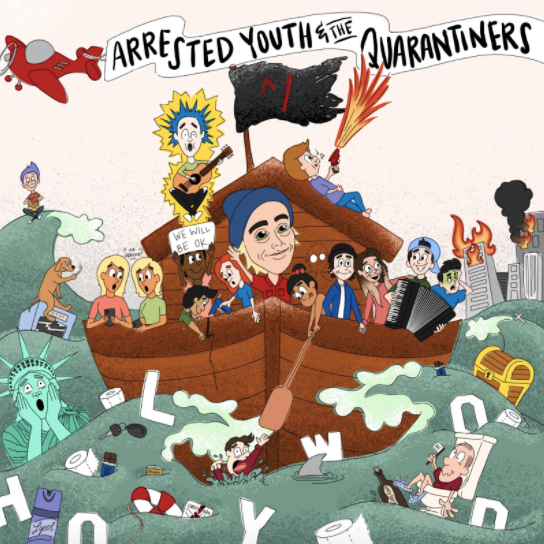Arrested Youth Announces Fan Co-Written EP - 'Arrested Youth & The Quarantiners'