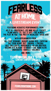 Don't Miss 'Fearless At Home' May 9th  - An Interactive Livestream Event