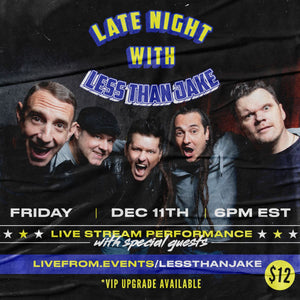 LESS THAN JAKE Announce Upcoming Livestream Performance