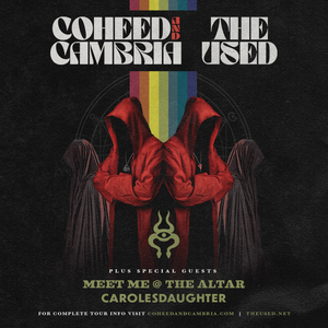 Tour News: THE USED ANNOUNCE CO-HEADLINING TOUR WITH COHEED AND CAMBRIA