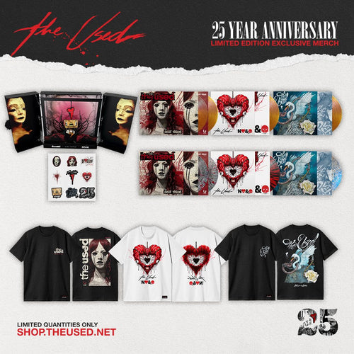 The Used Share Reimagined Artwork for First Three Records On Vinyl