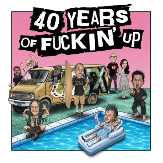 NOFX To Release Official Soundtrack + Original Score of Career Spanning Documentary: '40 Years of Fuckin' Up'