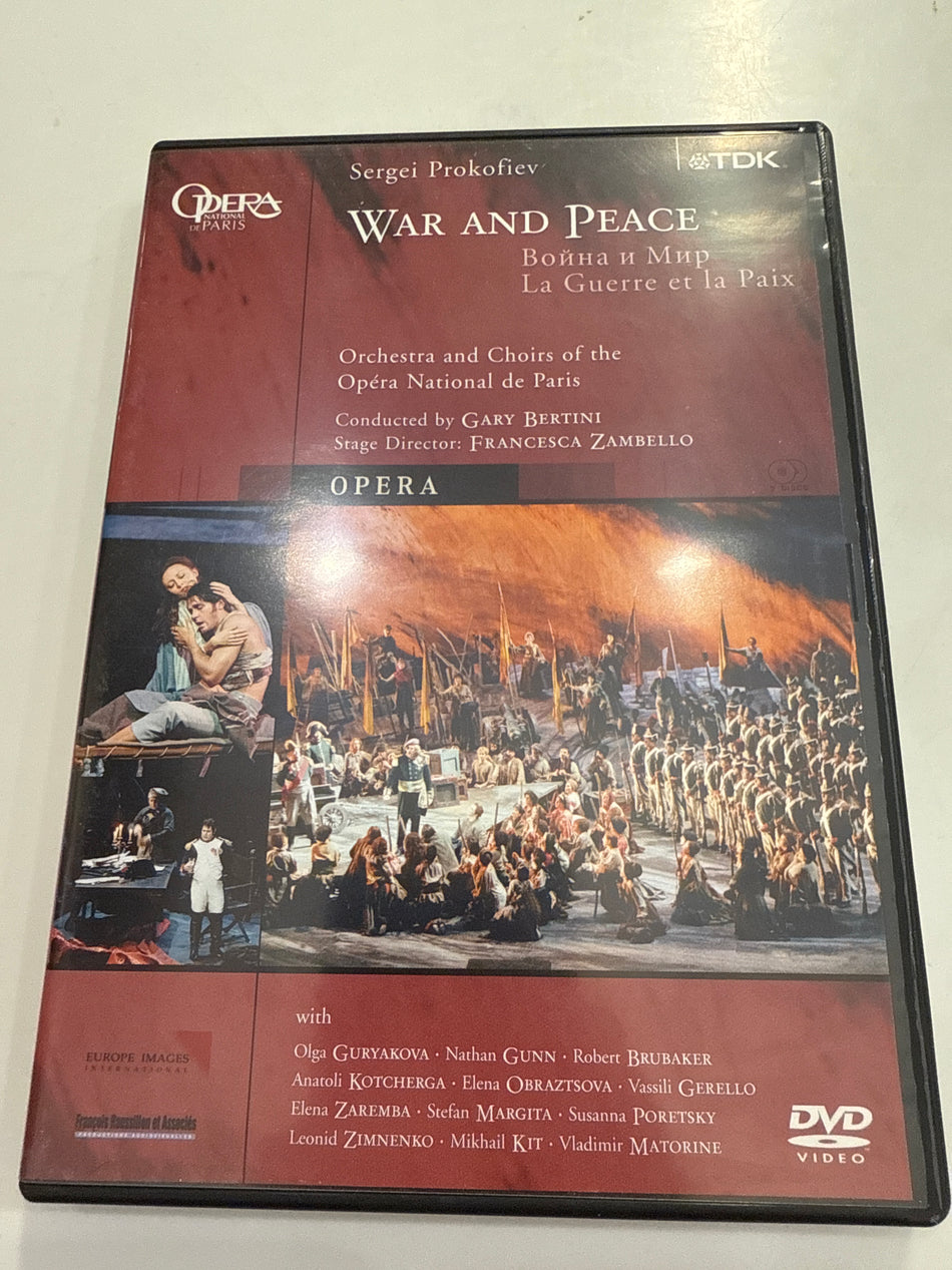 Sergei Prokofiev’s ‘War and Peace’ (DVD)