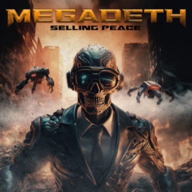 MEGADETH - SELLING PEACE (RED W/ BLACK SPLATTER VINYL)