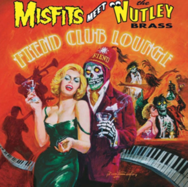 MISFITS MEET THE NUTLEY BRASS - FIEND CLUB LOUNGE (LP)