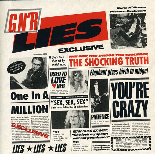 Guns N' Roses - G N R Lies (CD)
