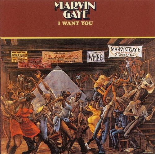 the album cover for Marvin Gaye - I Want You