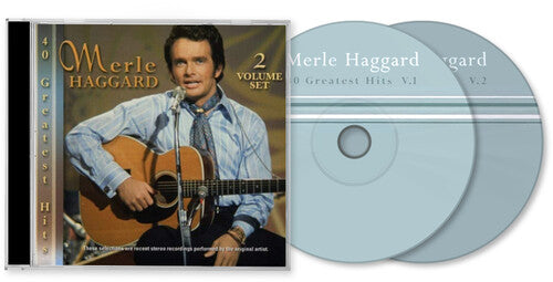 MERLE HAGGARD - 40 GREATEST HITS (CD)