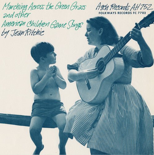 the album cover for Jean Ritchie - Marching Across the Green Grass