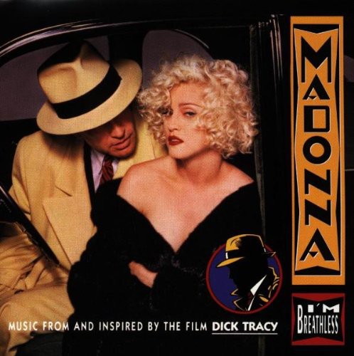 the album cover for Madonna - I'm Breathless [Import]