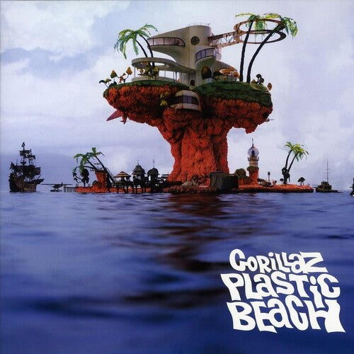 GORILLAZ - PLASTIC BEACH (LP)