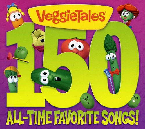 VEGGIETALES- 150 ALL TIME FAVORITE SONGS (CD)
