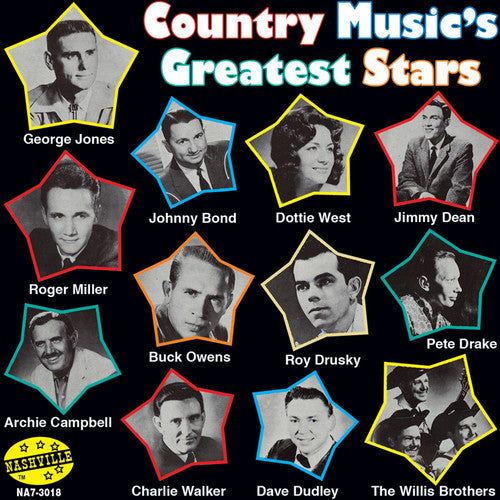 VARIOUS ARTISTS - COUNTRY MUSIC'S GREATEST STARS (CD)