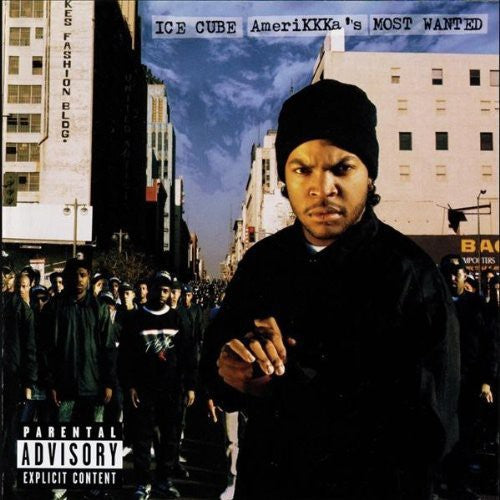 the album cover for Ice Cube - Amerikkka's Most Wanted [Import]