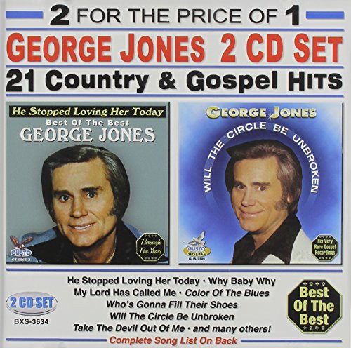 GEORGE JONES - 21 COUNTRY AND GOSPEL HITS (CD)