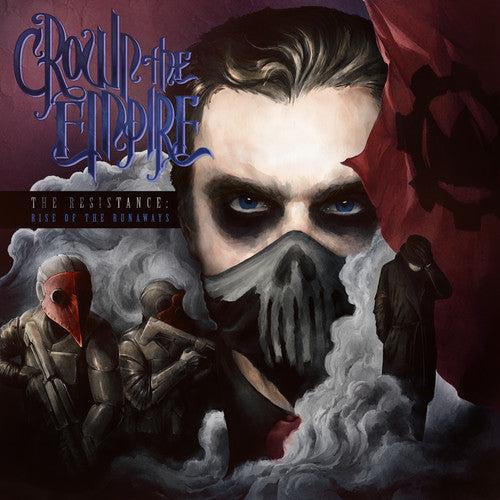 CROWN THE EMPIRE - THE RESISTANCE (BLACK/OXBLOOD/AQUA BLUE A/B SIDE VINYL)