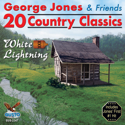 GEOERGE JONES - 20 COUNTRY CLASSICS: WHITE LIGHTNING (CD)