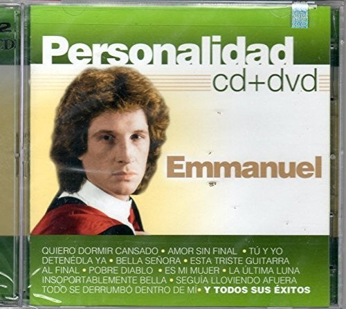 the album cover for Emmanuel - Personalidad