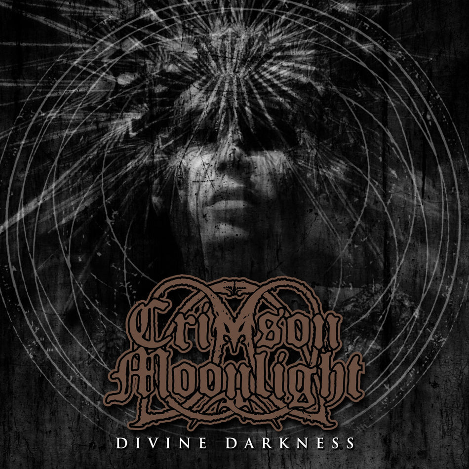 the album cover for Crimson Moonlight - Divine Darkness