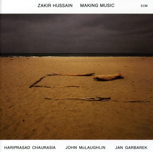 the album cover for Zakir Hussain - Making Music