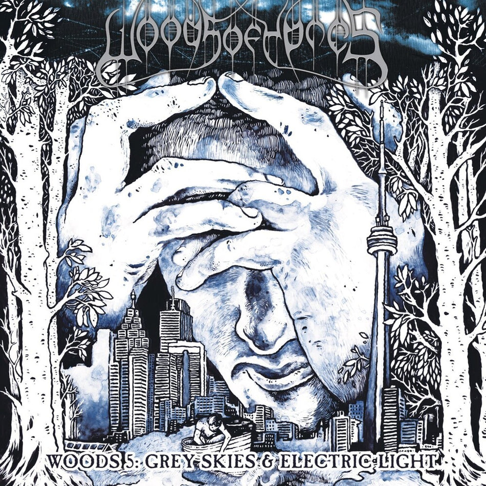 the album cover for Woods Of Ypres - Woods 5: Grey Skies And Electric Light