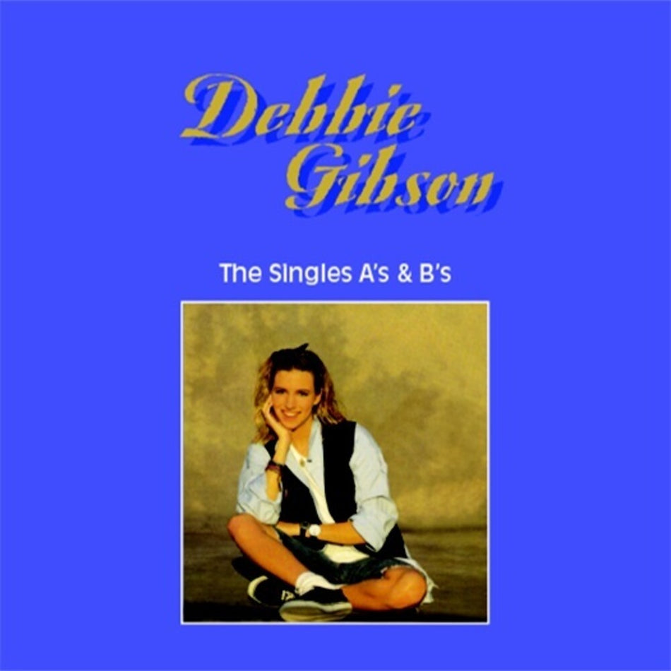 the album cover for Debbie Gibson - The Singles A's & B's (2cd)