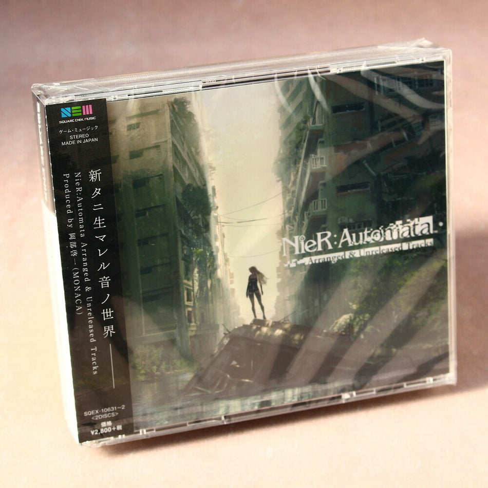 the album cover for Game Music Jpn - Nier: Automata Arranged & Unreleased Tracks (Game Soundtrack)