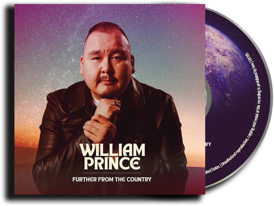the album cover for William Prince - Further From the Country
