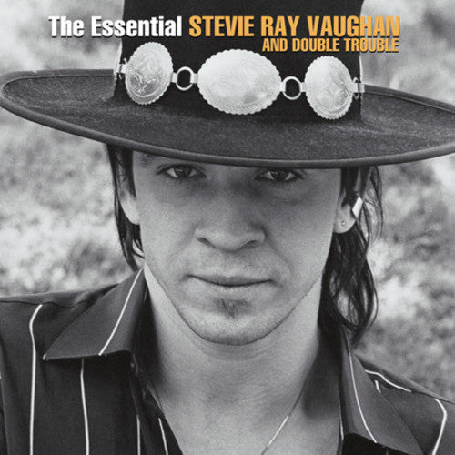 STEVIE RAY VAUGHAN AND DOUBLE TROUBLE - THE ESSENTIAL STEVIE RAY VAUGHAN (LP)