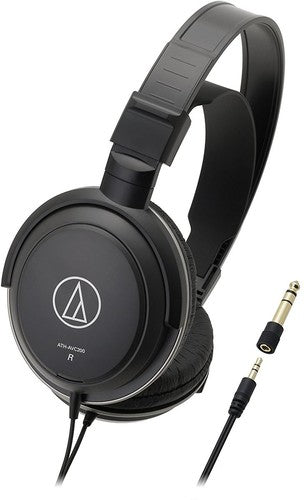 AUDIO TECHNICA ATH-AVC200 SONICPRO OVER-EAR HEADPHONES - CLOSED BACK (BLACK)