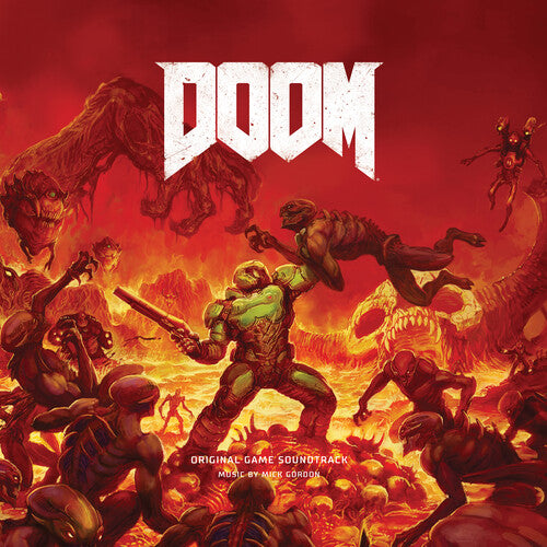 MICK GORDON - DOOM (ORIGINAL VIDEO GAME SOUNDTRACK) (RED VINYL)