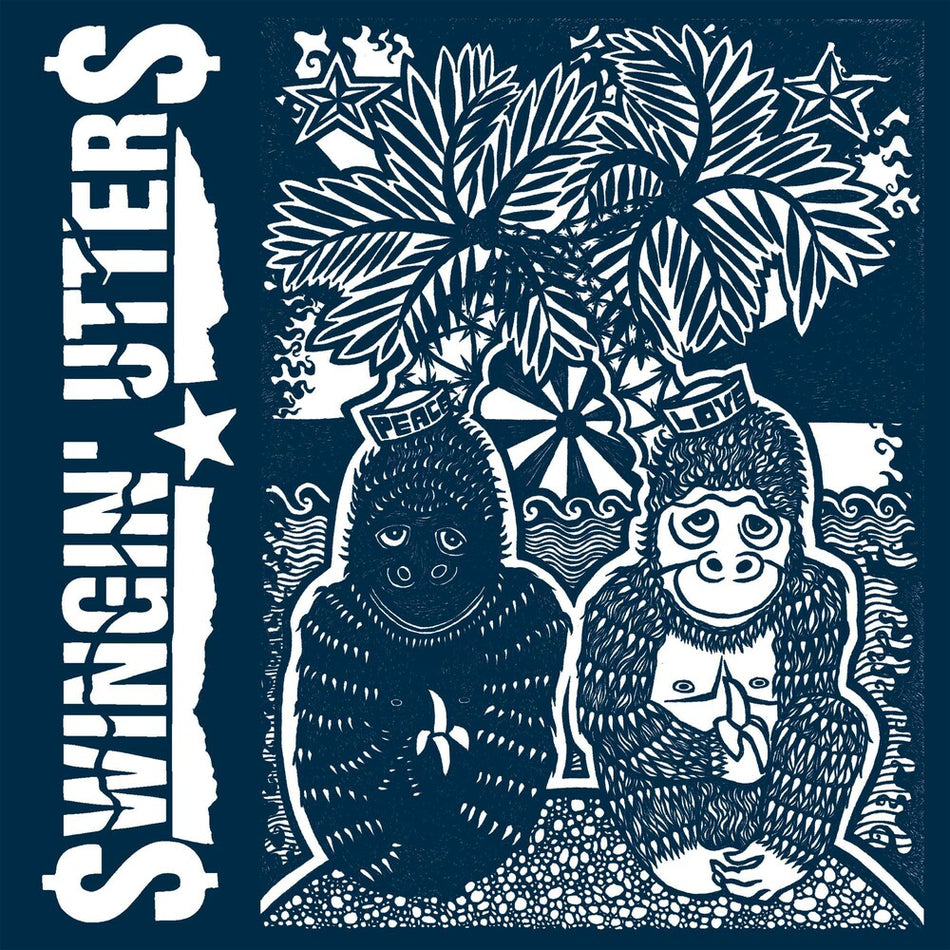 the album cover for Swingin Utters - Peace & Love