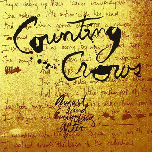 COUNTING CROWS - AUGUST AND EVERYTHING AFTER (LP)