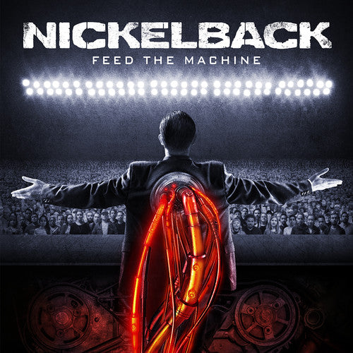 NICKELBACK - FEED THE MACHINE (RED & BLACK MARBLE VINYL)