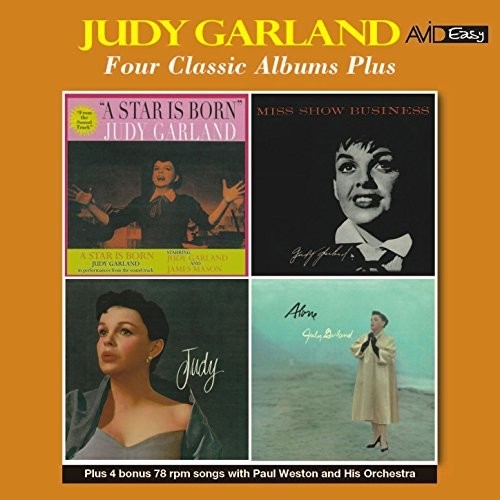 JUDY GARLAND - FOUR CLASSIC ALBUMS PLUS (CD)