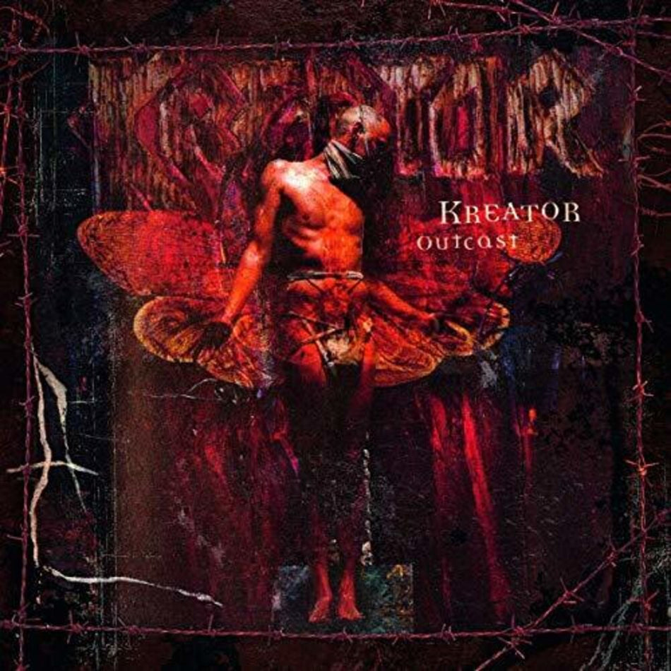 the album cover for Kreator - Outcast