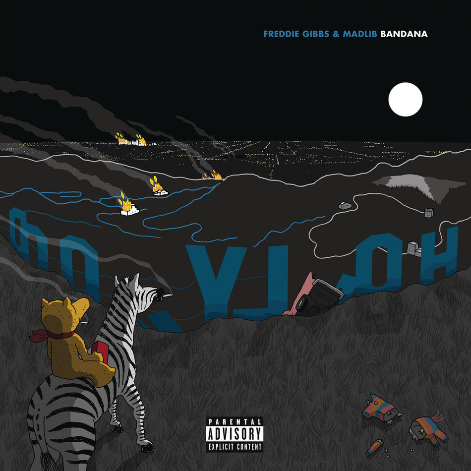 the album cover for Madlib - Bandana