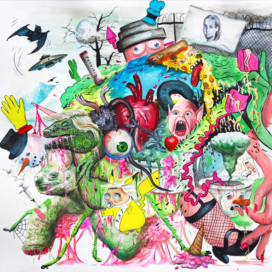 the album cover for Tropical Fuck Storm - Braindrops