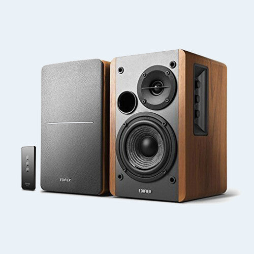 EDIFIER R1280T POWERED BOOKSHELF SPEAKERS - 42 WATTS (WOOD FINISH)