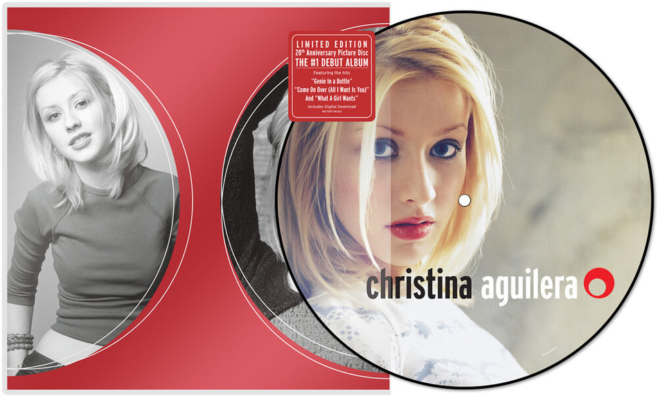 the album cover for Christina Aguilera - Christina Aguilera [Limited Edition] (Pict) (Aniv) (Dli)