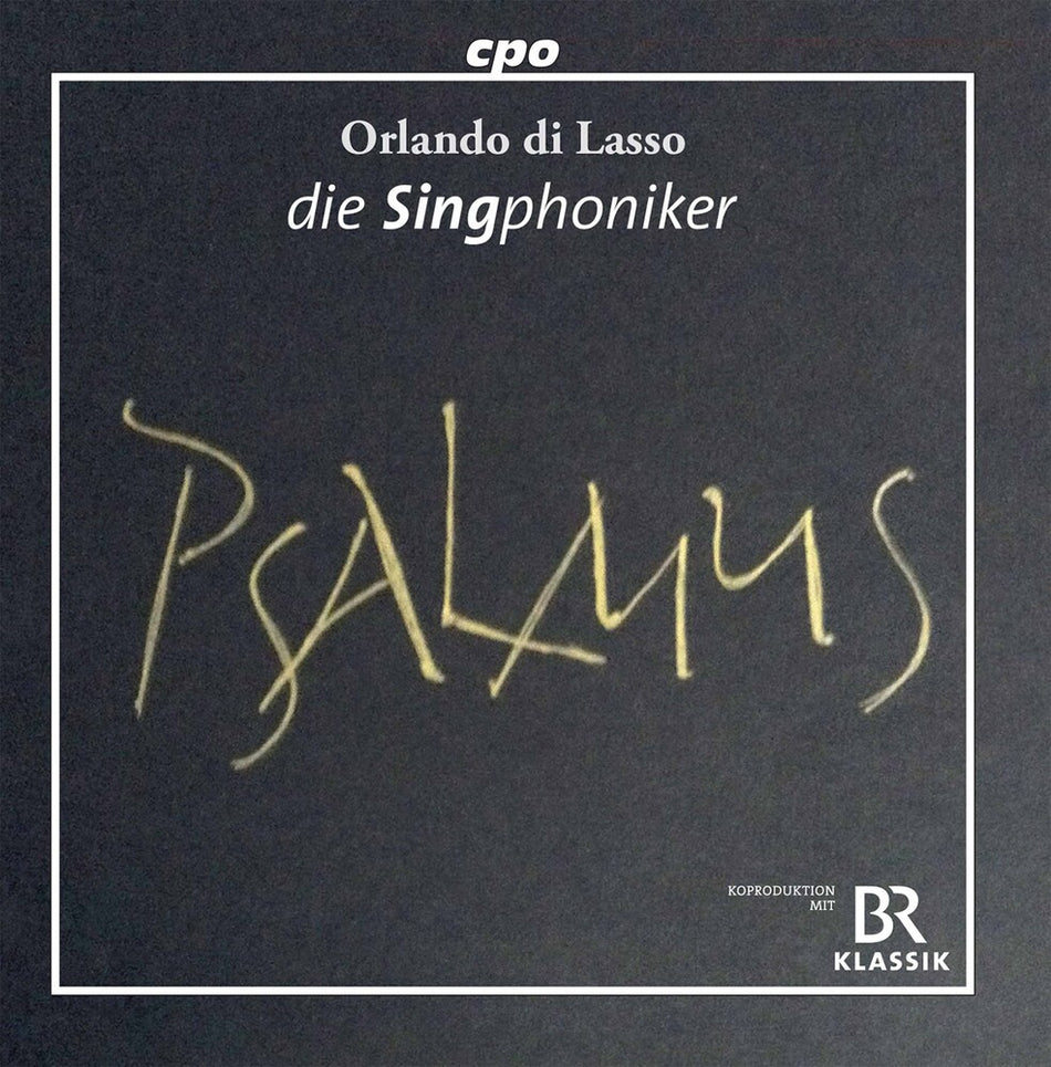 the album cover for Lasso / Die Singphoniker - Psalmus