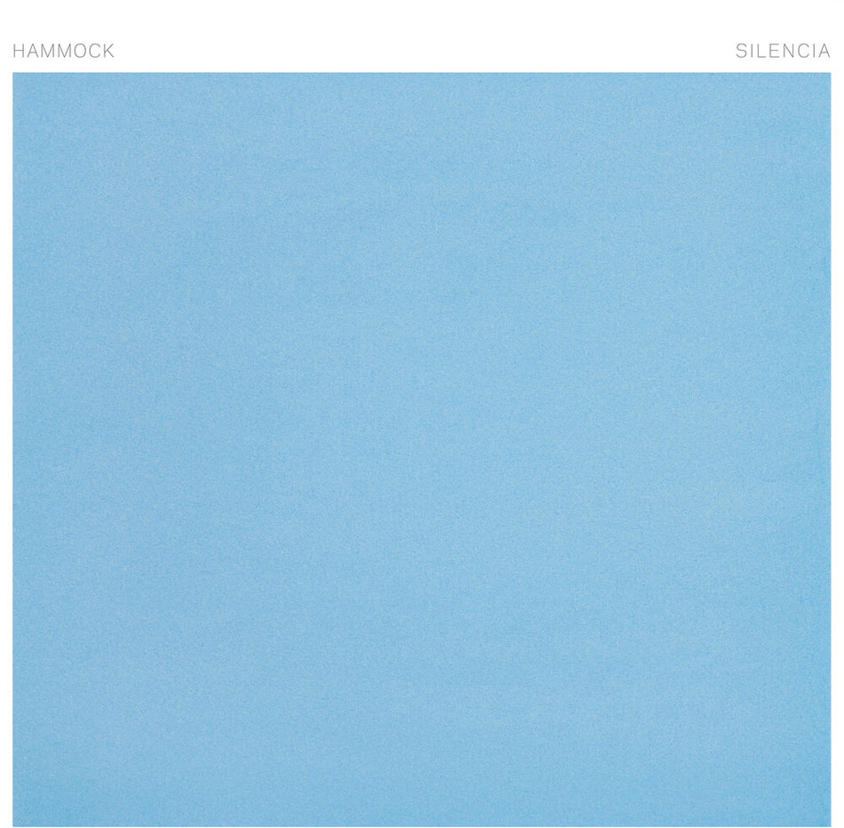the album cover for Hammock - Silencia