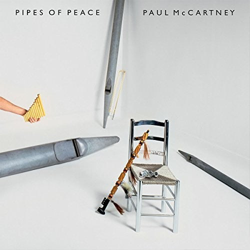 the album cover for Paul McCartney - Pipes Of Peace
