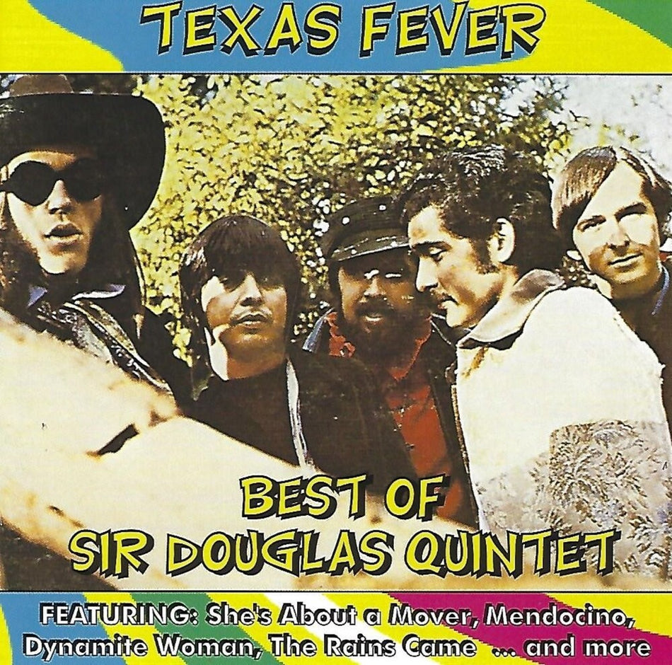 the album cover for The Sir Douglas Quintet - She's About a Mover