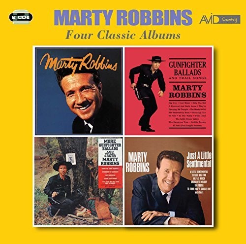 MARTY ROBBINS - FOUR CLASSIC ALBUMS (CD)