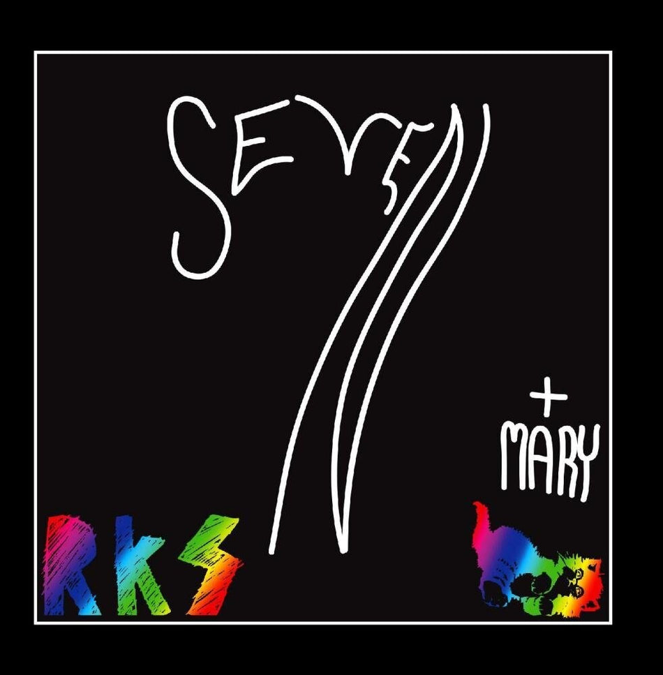 the album cover for Rainbow Kitten Surprise - Seven + Mary