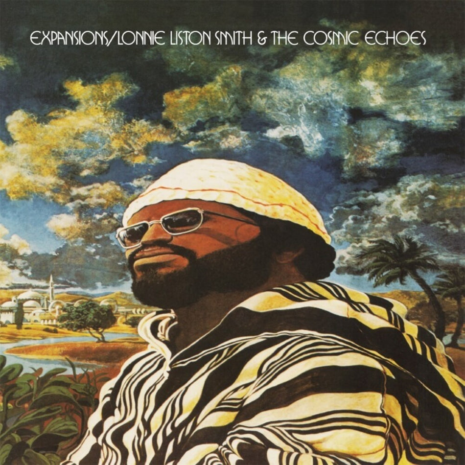 the album cover for Lonnie Smith Liston & The Cosmic Echoes - Expansions