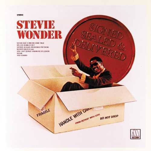 STEVIE WONDER - SIGNED (LP)